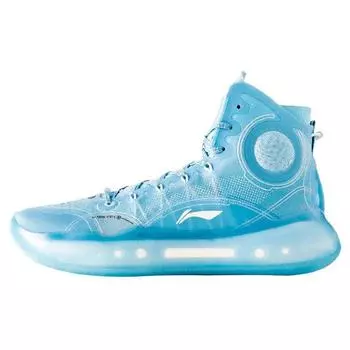 Баскетбольные кроссовки Li Ning Yu Shuai 14 мужские кроссовки Moon-White Blue ABAQ033-24 38
