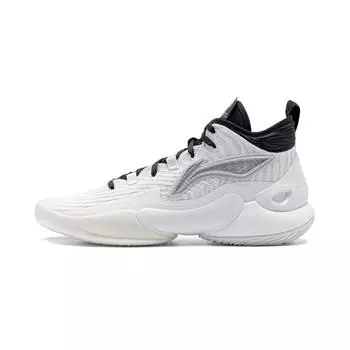 Баскетбольные кроссовки Li Ning Yu Shuai 18 Inheritance Full Palm Cushioning Anti-Slip Wear Resistance Support Rebound Mid-Top для мужчин ABAU009-3 40