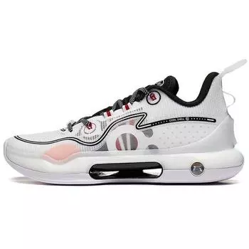 Баскетбольные кроссовки Li Ning Yu Shuai Evolution Low Laser легкие дышащие низкие мужские белые ABAS161-1 44