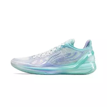 Баскетбольные кроссовки LiNing Blade 4V2 Qinglian Stability Performance All-Around унисекс синие зеленые фиолетовые ABAU037-16 46