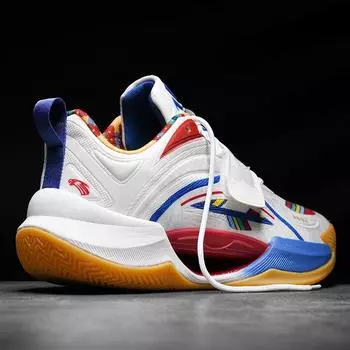 Баскетбольные кроссовки Luminous Мужские и женские ботинки MD резиновая подошва фрикционная сетка студенческая спортивная обувь для подростков и детей старшего возраста 36