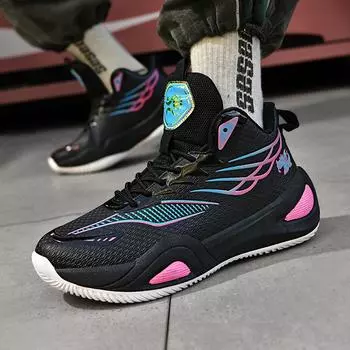 Баскетбольные кроссовки Mandarin duck мужские 2024 осень и зима новые дышащие спортивные кроссовки для молодых студентов актуальная игровая обувь 35