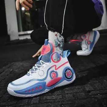 Баскетбольные кроссовки мужские больших размеров Four Seasons для парных единоборств баскетбольные кроссовки Basketball 36