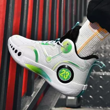 Баскетбольные кроссовки мужские большого размера для родителей и детей удобные дышащие молодежные баскетбольные кроссовки Combat 36