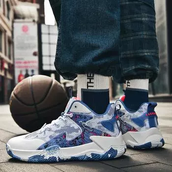 Баскетбольные кроссовки, мужские кроссовки, легкие амортизирующие кроссовки, дышащие кроссовки с сеткой, мужская обувь 36 бежевый