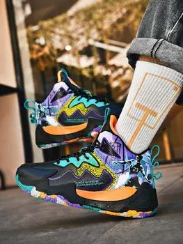 Баскетбольные кроссовки мужские новые студенческие профессиональные боевые высокие кроссовки молодежные беговые кроссовки баскетбол 35