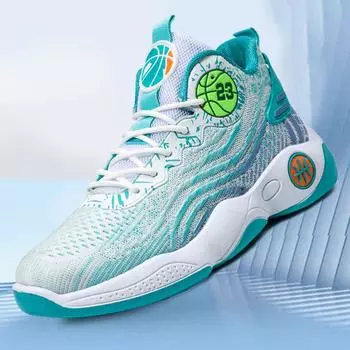 Баскетбольные кроссовки Новые баскетбольные кроссовки Blitz Real с дышащей, удобной амортизацией и высоким верхом 39 белый