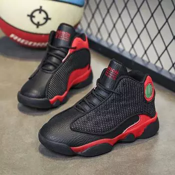 Баскетбольные кроссовки Spin-Dunk для мальчиков на шнуровке, осенние, для детей 31