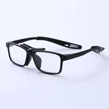 Баскетбольные очки Очки мужские и женские Удобные легкие защитные очки, очки для бадминтона чёрный