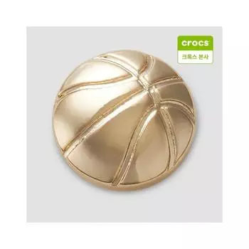 Баскетбольный мяч Crocs Gold Zibbitz Charm 10014177 onefree