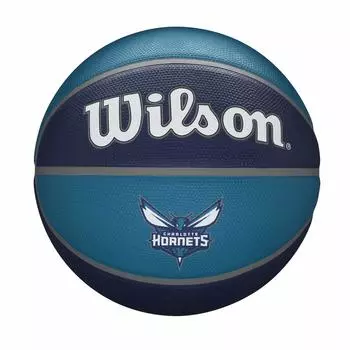 Баскетбольный мяч Wilson NBA Team Tribute, размер 7, Charlotte Hornets - - 29,5 ,