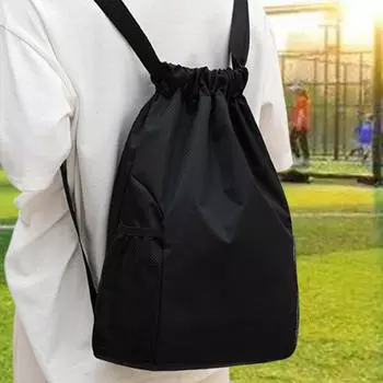 Баскетбольный рюкзак сумка для переноски для шопинга на открытом воздухе бизнес чёрный