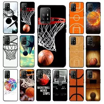 Баскетбольный спортивный чехол для телефона OPPO A74 A94 5G A3S A5 A5S A9 A12 A15 A15S A52 A53 A53S A72 A73 2020 A91 5G Чехлы coque OPPO A3S
