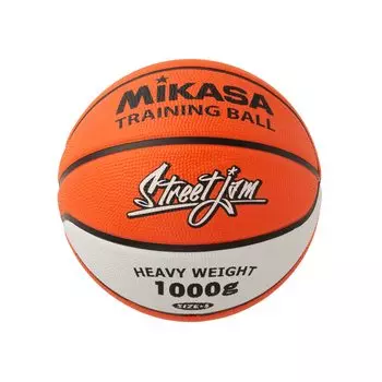 Баскетбольный тренировочный мяч MIKASA 5 School Rubber Рекомендуемое внутреннее давление Нет. (Для мальчиков/девочек/учащихся начальной школы) Оранжевый/белый B5JMTR-O 0,42~0,56