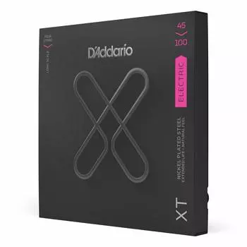 Басовая струна XT с покрытием, длинная мензура XTB45100 D Addario .045-.100 []