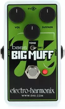 басовый эффектор искажение Nano Bass Big Muff Pi электро-гармоникс электро-гармоники []
