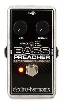 басовый эффектор компрессор Bass Preacher electro-harmonix электро-гармоники []