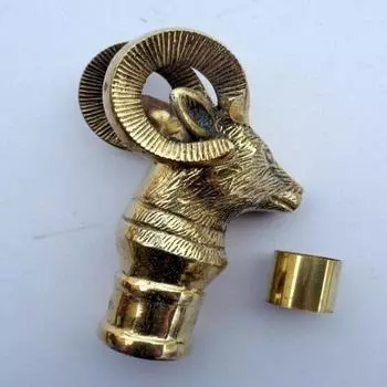 Bass Designer Ручка для трости Golden Head