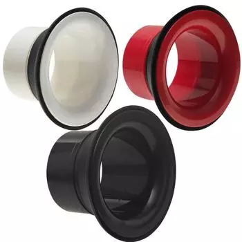 Bass Drum Booster Drum Kit Аксессуары для ударных инструментов (усилитель + защита открытия) белый