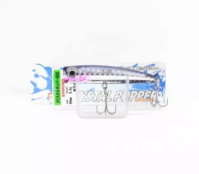 Bassday Crystal Popper 55S Тонущая приманка 5,3 грамма LH-243 (2285)