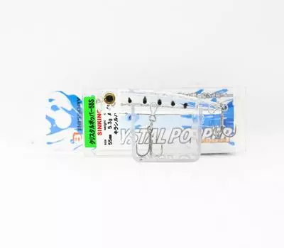 Bassday Crystal Popper 55S Тонущая приманка 5,3 грамма CL-04 (2070)