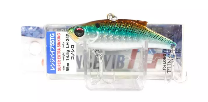 Bassday Range Vibe 55 TG Экстра тонущая виброприманка LH-240 (2103)