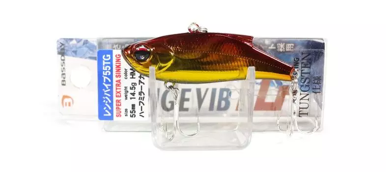 Bassday Range Vibe 55 TG Экстра тонущая виброприманка HM-114 (2141)