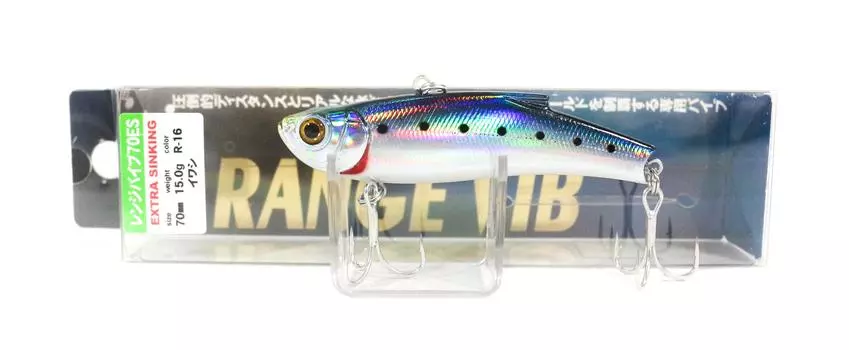 Bassday Range Vibe 70 ES Экстра Тонущая Вибрационная Приманка R-16 (0052)