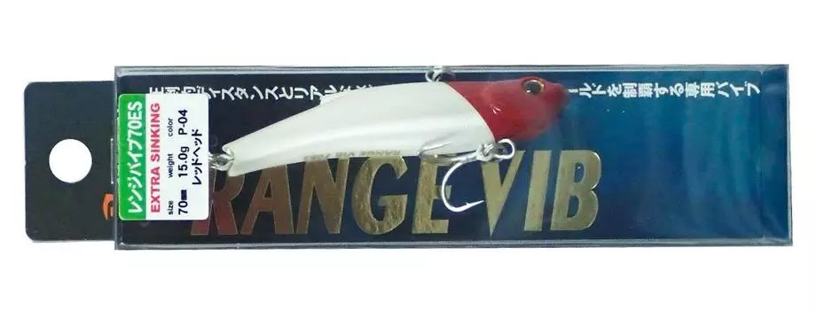 Bassday Range Vibe 70 ES Экстра тонущая виброприманка P-04 (0106)