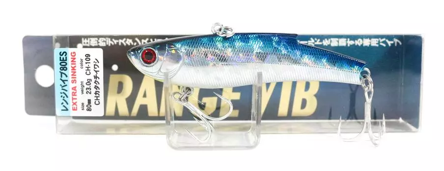 Bassday Range Vibe 80 ES Экстра тонущая виброприманка CH-109 (1326)