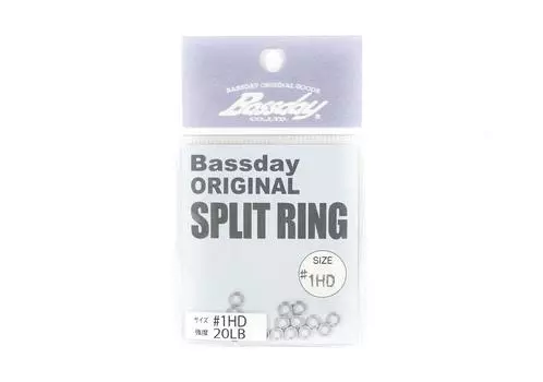 Bassday Split Rings Heavy Duty Размер 1 20 фунтов (7019)