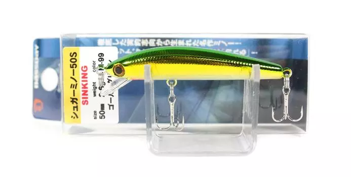 Bassday Sugar Minnow 50S Тонущая приманка 2,6 грамма M-99 (0795)