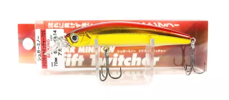 Bassday Sugar Minnow Drift Twitcher 70S Тонущая Приманка M-14 (6049)