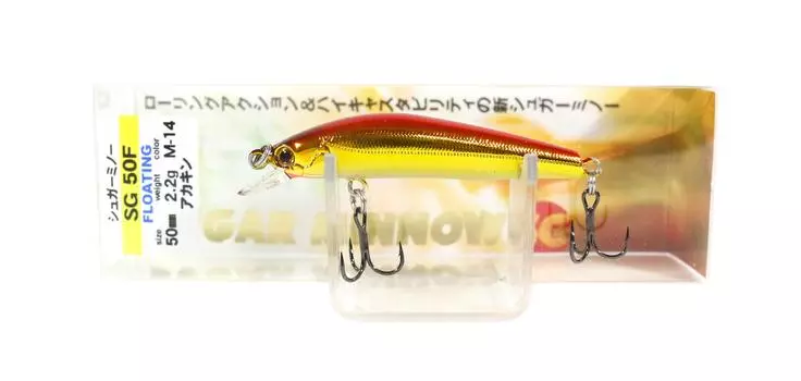 Bassday Sugar Minnow SG 50F Плавающая приманка 2,2 грамма M-14 (0051)
