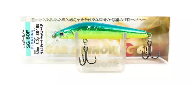 Bassday Sugar Minnow SG 60F Плавающая Приманка 3,0 грамма SB-165 (0415)