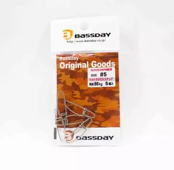 Bassday Ultra Cross Snap Прочная нержавеющая сталь #5 (5854)