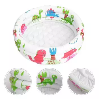 Бассейн Плавание Малыши Дети Надувной Спринклер Pad Infant Outsidebathtubocean Летний дом Гребля Закат Свечение