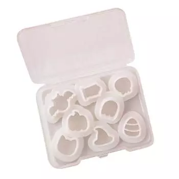 Комплект сережек из летучей мыши из глины, геометрический призрак, тыква, подходит для изготовления сережек, многоцелевой инструмент для резки глиняной формы