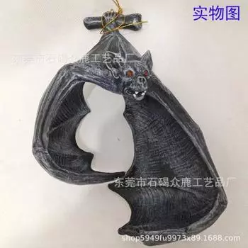 Bat Wall Tealight Holder Bat Wall Candlestick Resin Halloween Home Decor Halloween bat wall candlestick