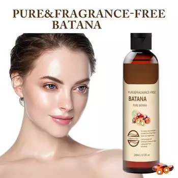 Batana Hair Growth, способствует росту волос, делая волосы, ресницы и брови гуще и пышнее. Увлажняющий крем для кожи 240 мл One size зелёный