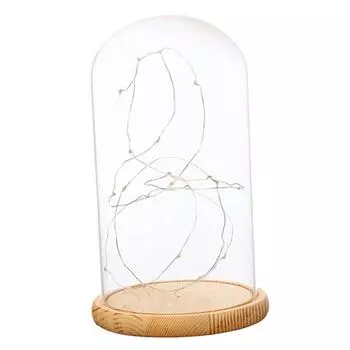 Батарейные гирлянды Лампа для поделок Светильники с управлением Cloche A Стеклянный стол LED