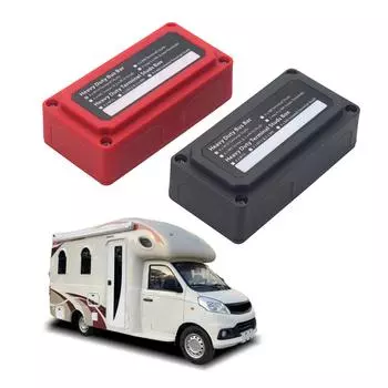 Батарейный блок модульной конструкции, водонепроницаемый шинный блок постоянного тока 48 В с разъемом M10Post и емкостью 200 А для автомобильной лодки красный