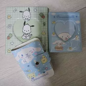 Batch) Cinnamoroll Pochaco Collection Book Call Book Photo Book Storage Box