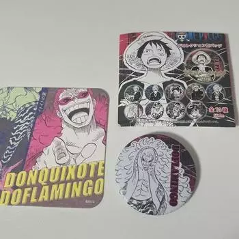 Batch) Doflamingo Coaster Can Badges