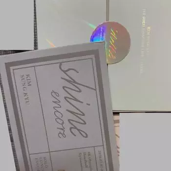 Batch Infinite Kim Sung-kyu Shine Encore Concert Keno Видео, Shine Live Album