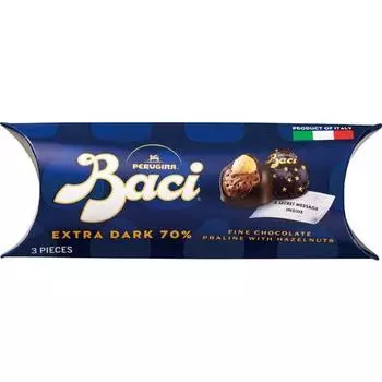 batch N1-31 Extra Dark Chocolate BOX 3 piecesBaci batch is the main brand manufactured by Perugina, Baci batch is the main brand manufactured by Perug 1