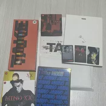 Batch) Song Minho Album Solo Debut Takemap Unit Album Bobby Archiving Book