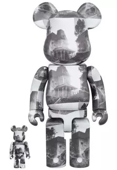 BATES MANSION Высота BE@RBRICK 100% и 400% приблизительно. 70мм/280мм