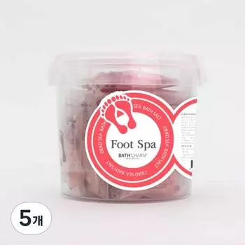 Bath Charm Foot Spa Ванночка для ног Роза 25р, 5 шт., 750г