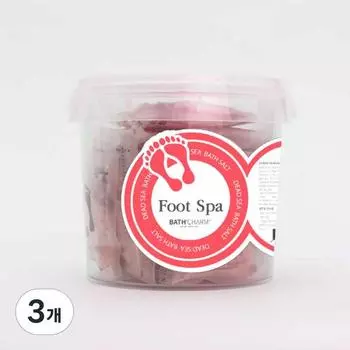 Bath Charm Foot Spa Ванночка для ног Роза 25р, 3 шт., 750г